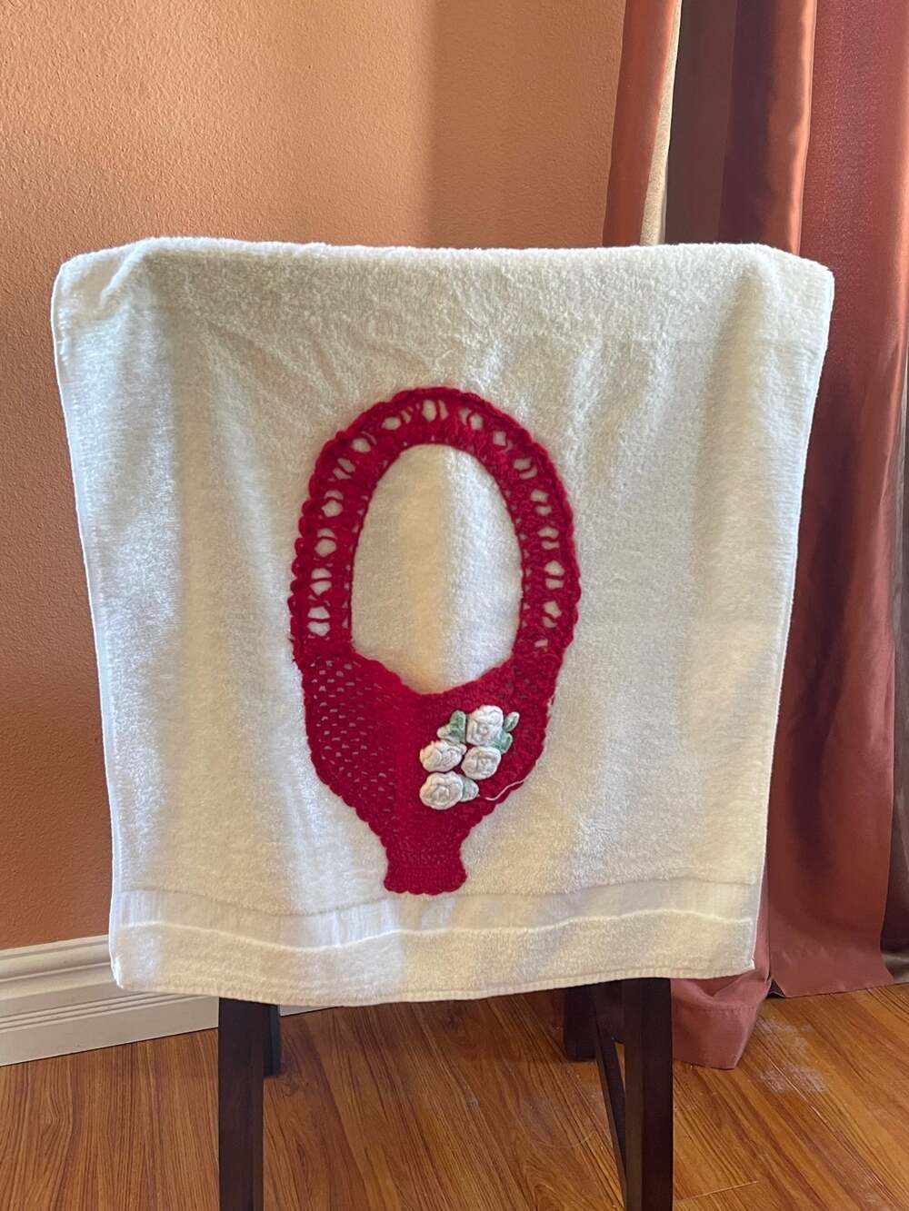 Beautiful Vintage Towel By Marlex